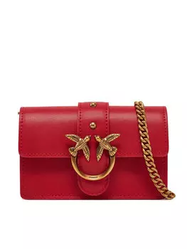 Вечерняя сумка PINKO Love One Micro C . AI 24-25 PCPL 100064 A0F1, красный