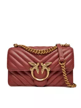 Вечерняя сумка PINKO Love One Mini Dc 100074 A0GK, коричневый