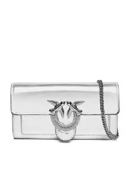Вечерняя сумка PINKO Love One Wallet C AI 24-25 PLTT 100062 A1JD farben, серебро