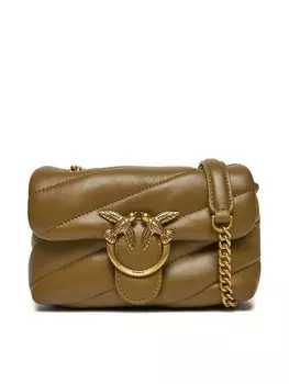 Вечерняя сумка PINKO Love Puff Baby Cl AI 24-25 PLTT 100040 A0F2, коричневый