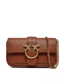 Вечерняя сумка PINKO Lowe One Pasket 100061 A0F1, коричневый