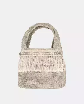 Вечерняя сумочка Gaynor Bongard с бахромой, золотой