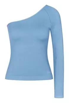 Вечно наполненный расслабляющий топ на 1 плечо Sloggi, синий