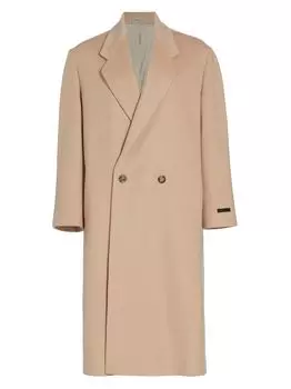 Вечное шерстяное пальто Fear of God, бежевый