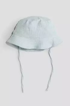Ведро изготовлено из хлопкового муслина H&M, синий