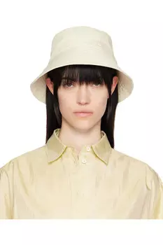 Ведро с логотипом Jil Sander, цвет eggshell