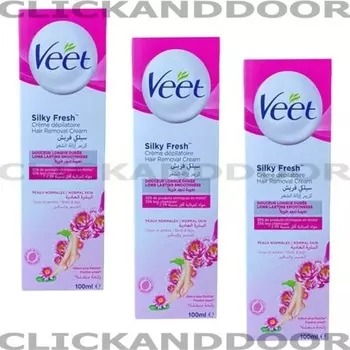 Veet Крем для депиляции «Шелк и свежесть» для нормальной кожи 100мл