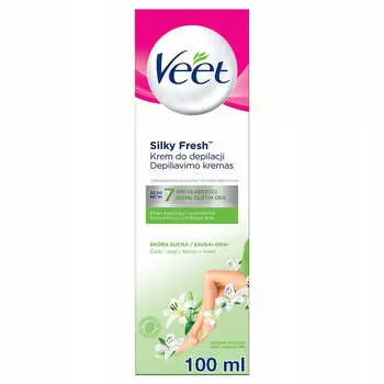 Veet Крем для депиляции тела Silky Fresh для сухой кожи 100мл