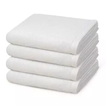 Vegan Life 4 X Набор полотенец Vossen im Set, 50x1x100 см, белый