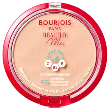 Веганская матирующая пудра для лица 02 ваниль Bourjois Healthy Mix, 10 гр