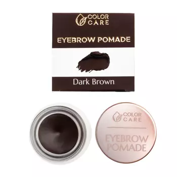 Веганская помада для окрашивания бровей Color Care 02 Dark Brown, 7 гр