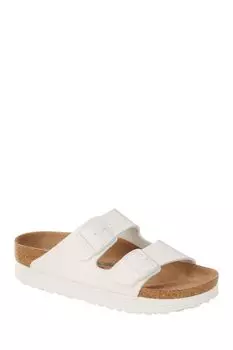 Веганские сандалии на платформе Papillio Arizona Birkenstock, белый