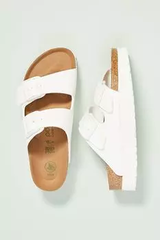 Веганские сандалии на платформе Papillio by Birkenstock Arizona, белый