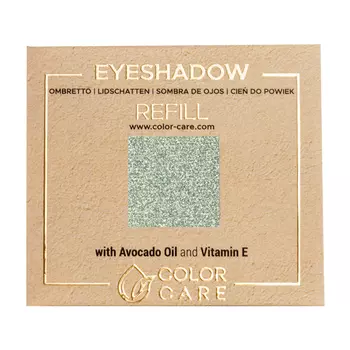 Веганские жемчужные тени для век - 024 зеленый чай Color Care Pearl - Green, 2 гр