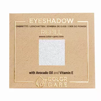 Веганские жемчужные тени для век - 136 снежинок Color Care Pearl - Black Grey White, 2 гр