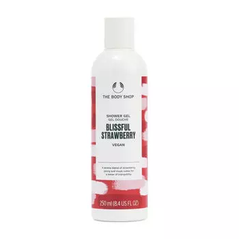 Веганский гель для душа, 250 мл The Body Shop Blissful strawberry