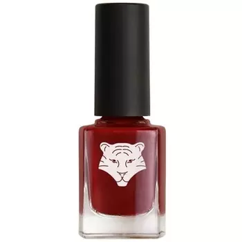 Веганский и натуральный лак для ногтей Bordeaux Red 207 Play With Fire Стойкий блеск, All Tigers