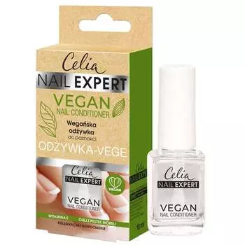 Веганский кондиционер для ногтей VEGAN NAIL CONDITIONER Celia Nail Expert