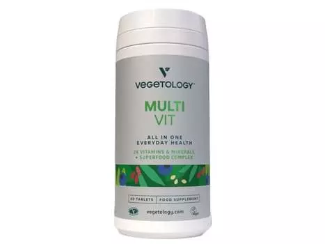 Vegetology, MultiVit, Мультивитамины, 60 таблеток.