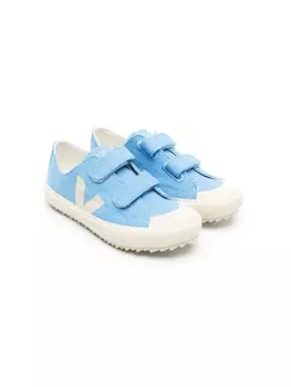 VEJA Kids кеды Ollie на липучках, синий