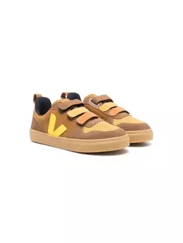 VEJA Kids кроссовки Mid V-10, коричневый
