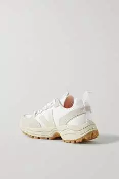 VEJA кроссовки Alveomesh с отделкой из замши и кожи Venturi, белый