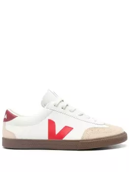Кроссовки Veja Volley With Inserts, белый/красный/бежевый