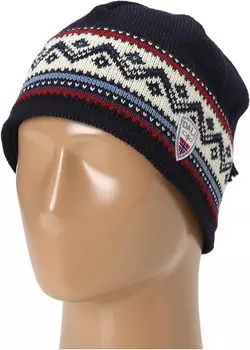 Вейл Шляпа Dale of Norway, цвет C-Navy/Red Rose/Off White/Indigo