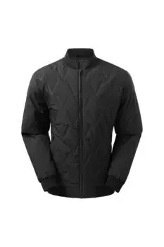 Векторный формованный бомбер 2786, черный