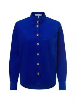 Вельветовая блузка Marie Lund, синий