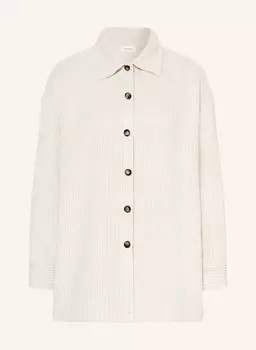 Вельветовая блузка-рубашка Darling Harbour, экрю