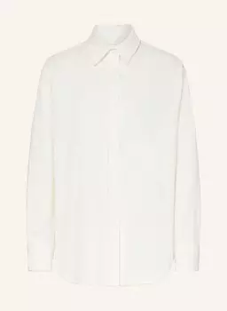 Вельветовая блузка-рубашка Rossana Diva, белый