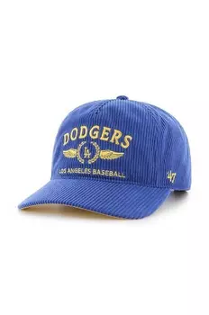 Вельветовая фуражка 47 бренда MLB Los Angeles Dodgers 47 Brand, синий