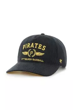 Вельветовая фуражка 47 бренда MLB Pittsburgh Pirates 47 Brand, черный