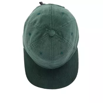 Вельветовая кепка Beams Plus с 6 панелями, зеленый