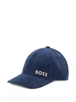 Вельветовая кепка BOSS Kidswear, синий