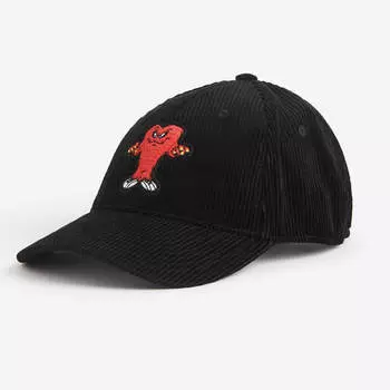 Вельветовая кепка H&M Looney Tunes, черный