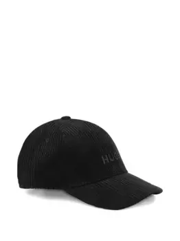 Вельветовая кепка HUGO KIDS, черный
