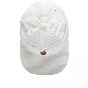 Вельветовая кепка Market Market Invitational с 5 панелями, белый