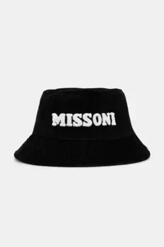 Вельветовая кепка Missoni, черный