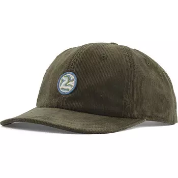 Вельветовая кепка Patagonia, зеленый