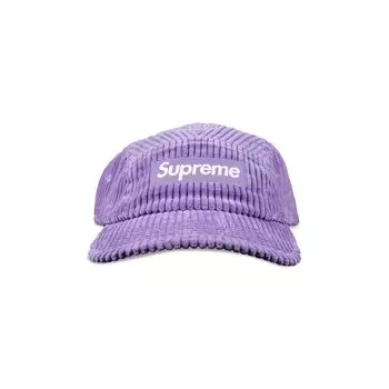 Вельветовая кепка Supreme Лаванда