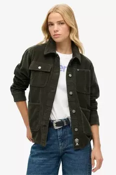 Вельветовая куртка для работы по дому Superdry, хаки