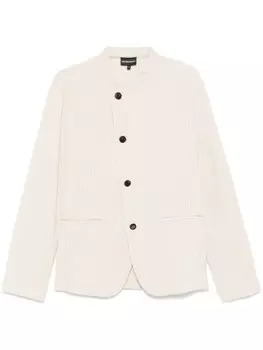 Вельветовая куртка Emporio Armani, серый