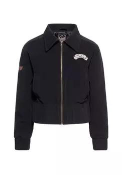 Вельветовая куртка из тонкого вельвета Queen Of Liberty QUEEN KEROSIN, черный