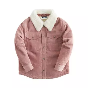 Вельветовая куртка Kith Kids Classics, цвет Dusty Mauve
