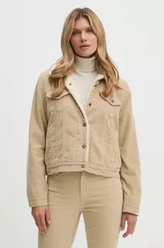 Вельветовая куртка Levi's, бежевый