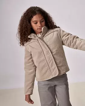 Вельветовая куртка с окантовкой в тон Gocco