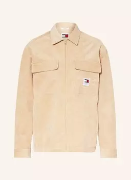 Вельветовая куртка Tommy Jeans, коричневый