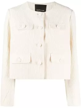 Вельветовая куртка tout a coup, бежевый